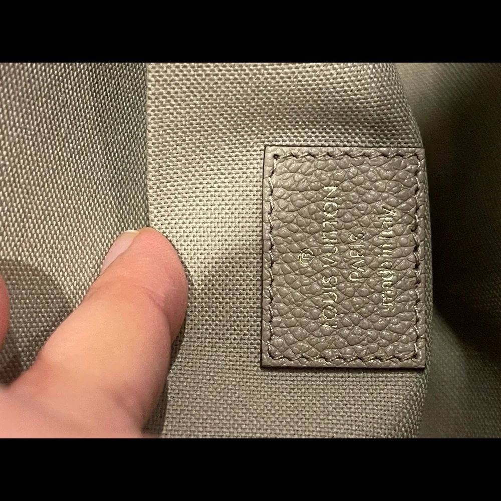 Louis Vuitton Taupe Bicolor Felicie - Picture 4 of 13